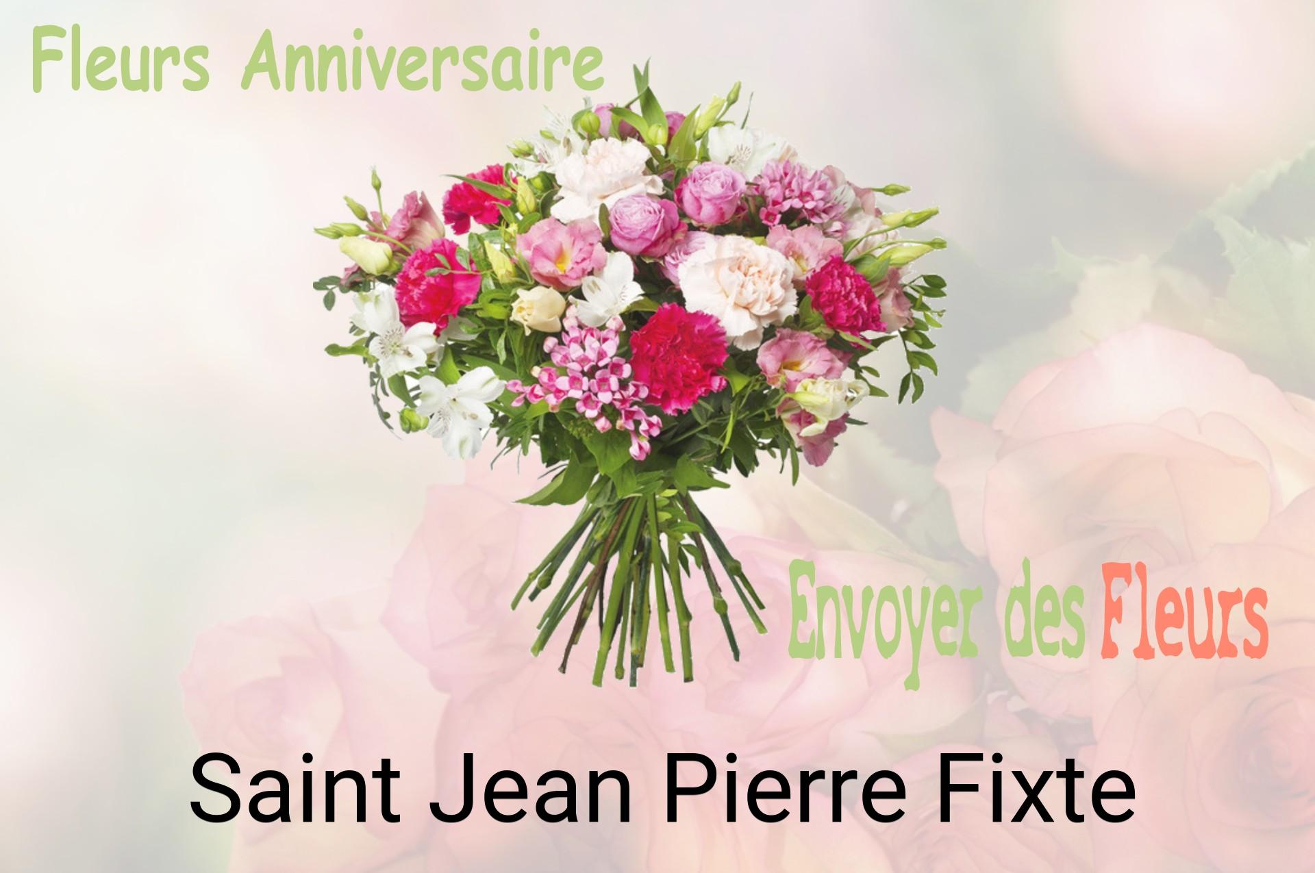 Bouquet de fleurs d’anniversaire livré à Saint-Jean-Pierre-Fixte