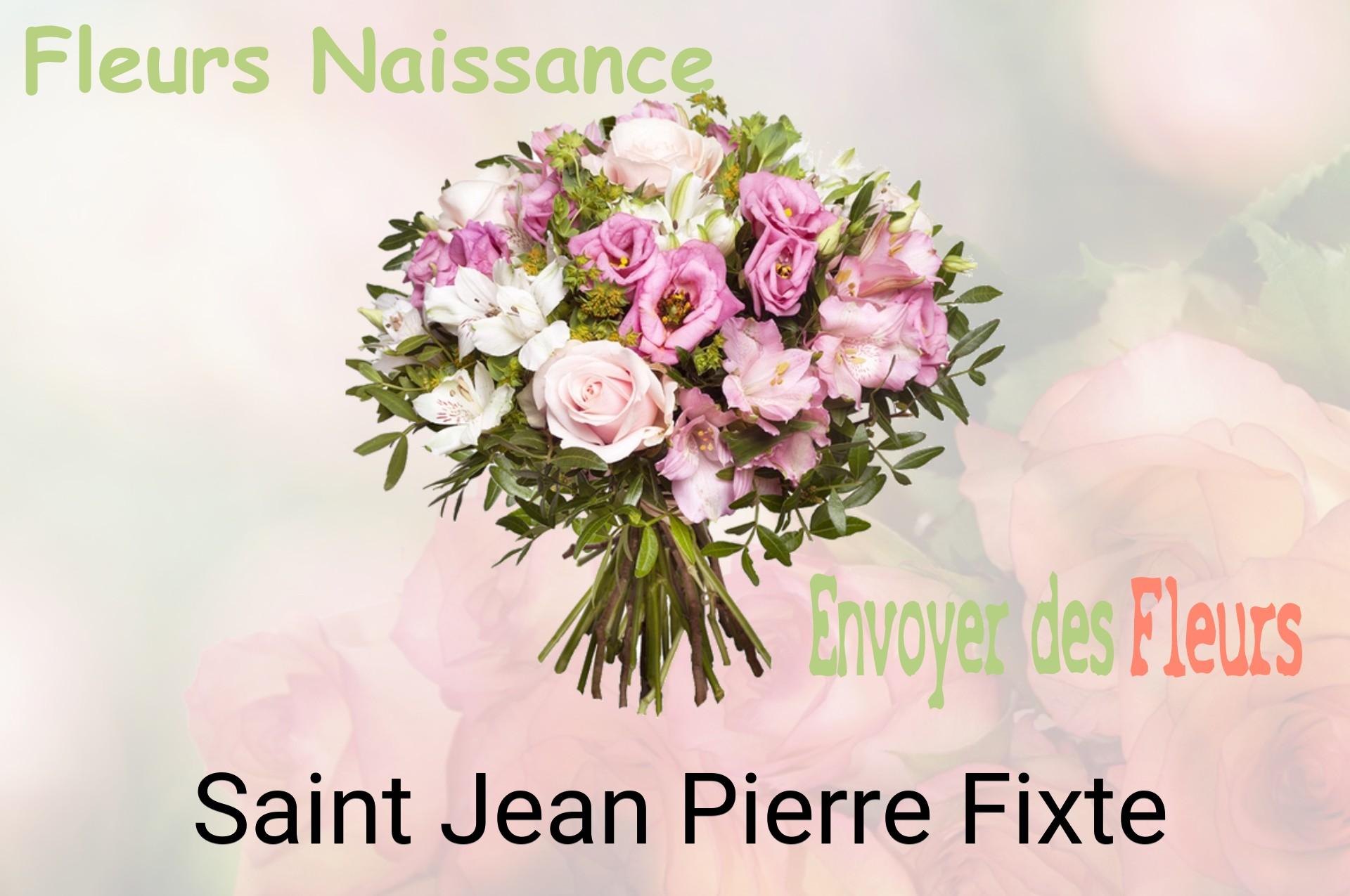 Bouquet de fleurs de naissance livré à Saint-Jean-Pierre-Fixte